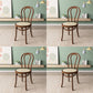 Wood Modern Style Side Chair Open Back Dining Chair for Dining Room Nut-Brown Wicker & Rattan 4 Piece Set Clearhalo 'Dining Chairs' 'Dining Tables & Seating' 'dining_chair' 'furn' 'furn_dining_chair' 'Furniture' 'Kitchen & Dining Furniture' 6955678