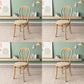 Wood Modern Style Side Chair Open Back Dining Chair for Dining Room Natural Wicker & Rattan 4 Piece Set Clearhalo 'Dining Chairs' 'Dining Tables & Seating' 'dining_chair' 'furn' 'furn_dining_chair' 'Furniture' 'Kitchen & Dining Furniture' 6955679