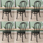 Wood Modern Style Side Chair Open Back Dining Chair for Dining Room Black Wood 6 Piece Set Clearhalo 'Dining Chairs' 'Dining Tables & Seating' 'dining_chair' 'furn' 'furn_dining_chair' 'Furniture' 'Kitchen & Dining Furniture' 6955680