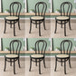 Wood Modern Style Side Chair Open Back Dining Chair for Dining Room Black Wicker & Rattan 6 Piece Set Clearhalo 'Dining Chairs' 'Dining Tables & Seating' 'dining_chair' 'furn' 'furn_dining_chair' 'Furniture' 'Kitchen & Dining Furniture' 6955685