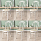Wood Modern Style Side Chair Open Back Dining Chair for Dining Room White Wicker & Rattan 6 Piece Set Clearhalo 'Dining Chairs' 'Dining Tables & Seating' 'dining_chair' 'furn' 'furn_dining_chair' 'Furniture' 'Kitchen & Dining Furniture' 6955686