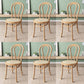 Wood Modern Style Side Chair Open Back Dining Chair for Dining Room Natural Wicker & Rattan 6 Piece Set Clearhalo 'Dining Chairs' 'Dining Tables & Seating' 'dining_chair' 'furn' 'furn_dining_chair' 'Furniture' 'Kitchen & Dining Furniture' 6955689