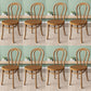 Wood Modern Style Side Chair Open Back Dining Chair for Dining Room Yellow-Brown Wood 8 Piece Set Clearhalo 'Dining Chairs' 'Dining Tables & Seating' 'dining_chair' 'furn' 'furn_dining_chair' 'Furniture' 'Kitchen & Dining Furniture' 6955692