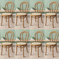 Wood Modern Style Side Chair Open Back Dining Chair for Dining Room Yellow-Brown Wicker & Rattan 8 Piece Set Clearhalo 'Dining Chairs' 'Dining Tables & Seating' 'dining_chair' 'furn' 'furn_dining_chair' 'Furniture' 'Kitchen & Dining Furniture' 6955697