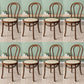 Wood Modern Style Side Chair Open Back Dining Chair for Dining Room Nut-Brown Wicker & Rattan 8 Piece Set Clearhalo 'Dining Chairs' 'Dining Tables & Seating' 'dining_chair' 'furn' 'furn_dining_chair' 'Furniture' 'Kitchen & Dining Furniture' 6955698