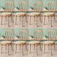 Wood Modern Style Side Chair Open Back Dining Chair for Dining Room Natural Wicker & Rattan 8 Piece Set Clearhalo 'Dining Chairs' 'Dining Tables & Seating' 'dining_chair' 'furn' 'furn_dining_chair' 'Furniture' 'Kitchen & Dining Furniture' 6955699