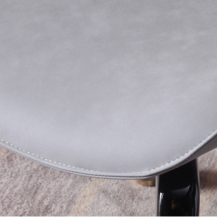 Industrial Upholstered Armless Chair Kitchen Open Back Dining Chair Clearhalo 'Dining Chairs' 'Dining Tables & Seating' 'dining_chair' 'furn' 'furn_dining_chair' 'Furniture' 'Kitchen & Dining Furniture' 6955762