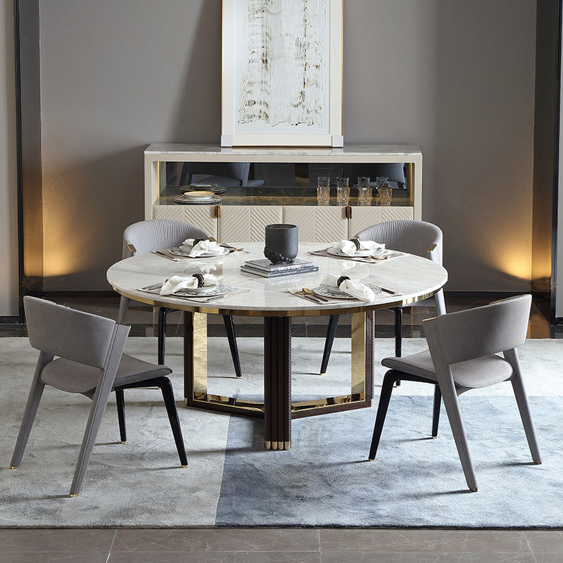 Industrial Upholstered Armless Chair Kitchen Open Back Dining Chair Clearhalo 'Dining Chairs' 'Dining Tables & Seating' 'dining_chair' 'furn' 'furn_dining_chair' 'Furniture' 'Kitchen & Dining Furniture' 6955766