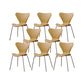 Modern Style Side Chair Plastic Indoor Dining Chair for Home