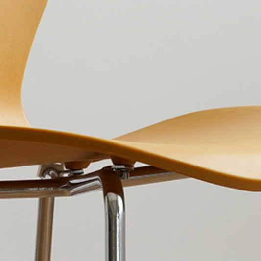 Chaise latéral de style moderne chaise en plastique intérieur pour la maison