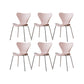 Modern Style Side Chair Plastic Indoor Dining Chair for Home