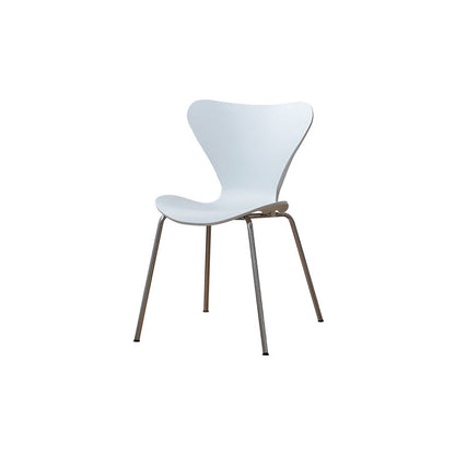 Modern Style Side Chair Plastic Indoor Dining Chair for Home