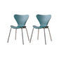 Modern Style Side Chair Plastic Indoor Dining Chair for Home