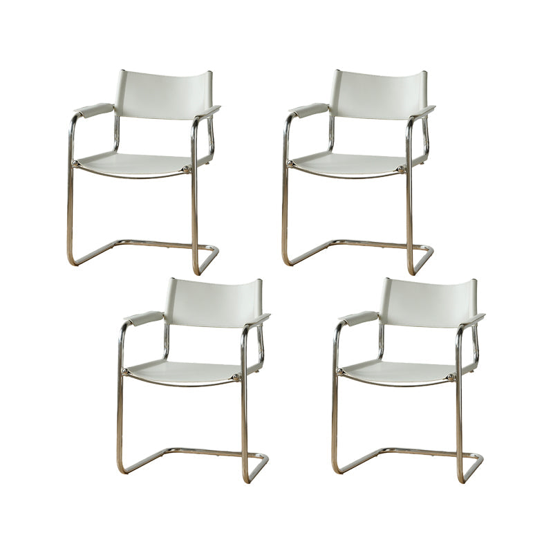 インダストリアルアームチェアモダンレザーインドアダイニングチェアホーム用