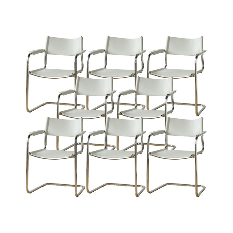 インダストリアルアームチェアモダンレザーインドアダイニングチェアホーム用