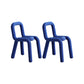 Modern Style Side Chair Open Back Indoor Dining Chair for Home