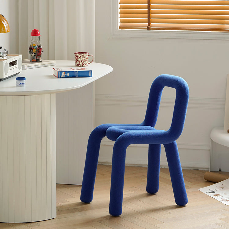 Modern Style Side Chair Open Back Indoor Dining Chair for Home