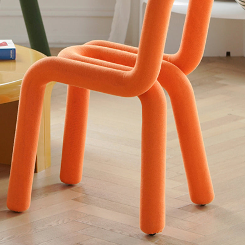 Modern Style Side Chair Open Back Indoor Dining Chair for Home