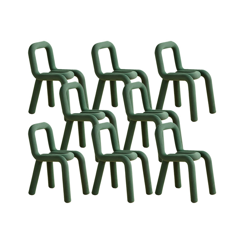 Modern Style Side Chair Open Back Indoor Dining Chair for Home