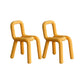 Modern Style Side Chair Open Back Indoor Dining Chair for Home