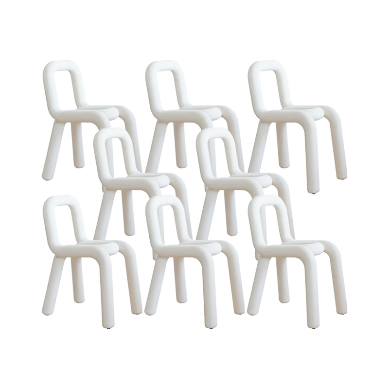 Modern Style Side Chair Open Back Indoor Dining Chair for Home