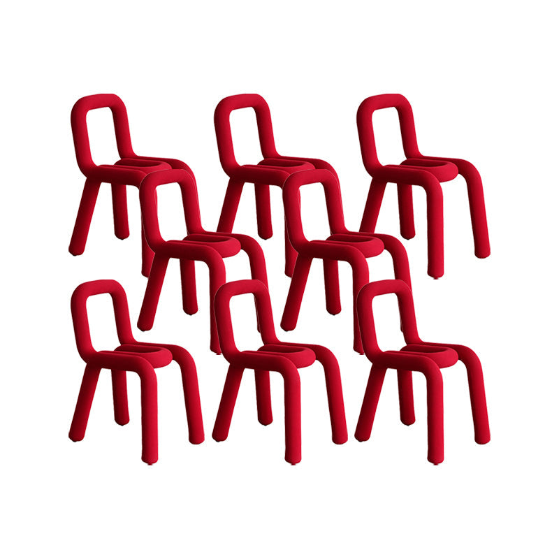 Modern Style Side Chair Open Back Indoor Dining Chair for Home