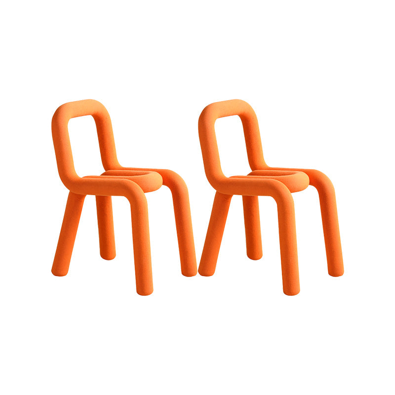 Modern Style Side Chair Open Back Indoor Dining Chair for Home