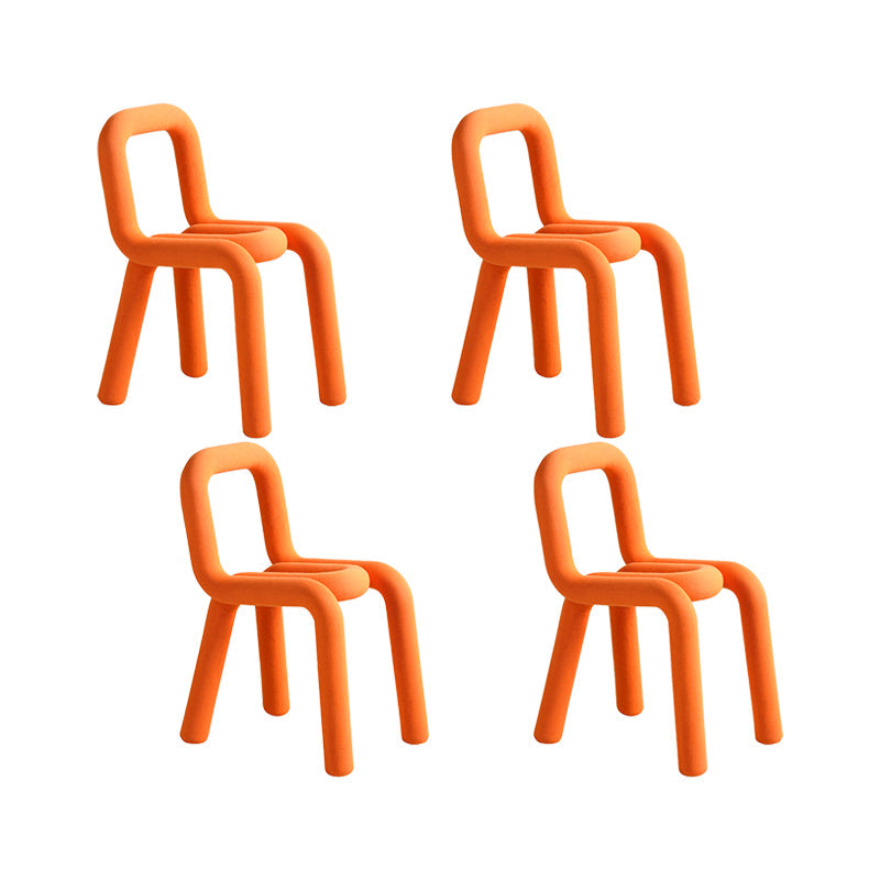 Modern Style Side Chair Open Back Indoor Dining Chair for Home