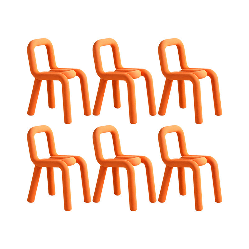 Modern Style Side Chair Open Back Indoor Dining Chair for Home