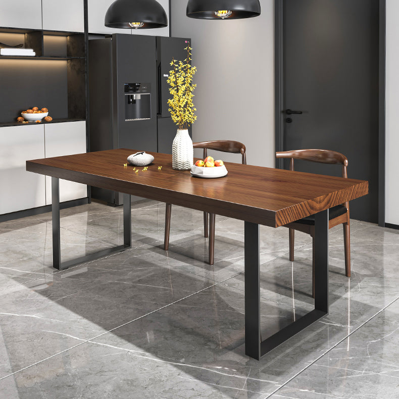 Mesa de comedor de madera rectangular industrial 1/3/5/7 piezas de comedor juego para comedor