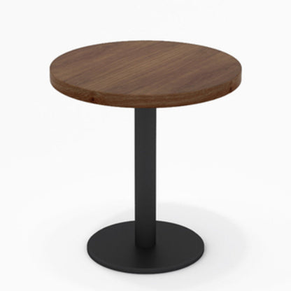 Industrial Rectangle Wood Dining Table 1/5/7 Pieces Dining Set for Barbecue Shop Black 24"L x 24"W Clearhalo 'Dining Room Sets' 'Dining Tables & Seating' 'dining_room_set' 'furn' 'furn_dining_room_set' 'Furniture' 'Kitchen & Dining Furniture' 6956278