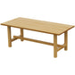 Modern Rectangle Wood Dining Table 1/4/5 Pieces Dining Set  for Living Room