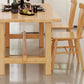 Modern Rectangle Wood Dining Table 1/4/5 Pieces Dining Set  for Living Room