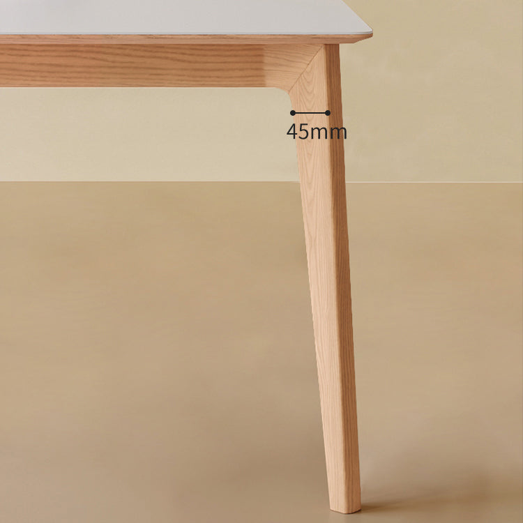 Ensemble de salle à manger moderne 1/4/5/6/7 PCS Wood Dining Room Furniture