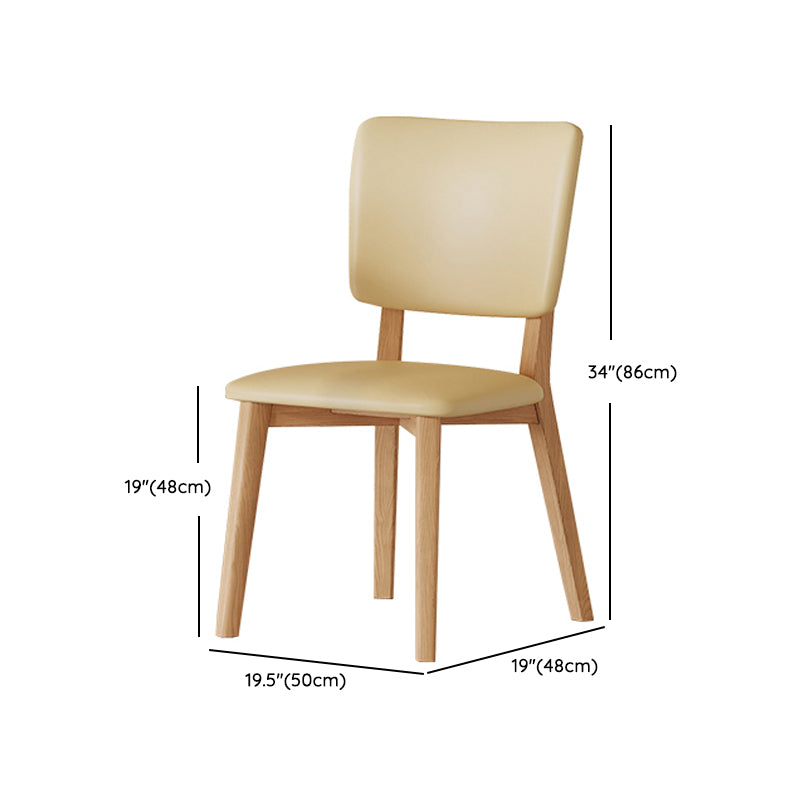 Ensemble de salle à manger moderne 1/4/5/6/7 PCS Wood Dining Room Furniture