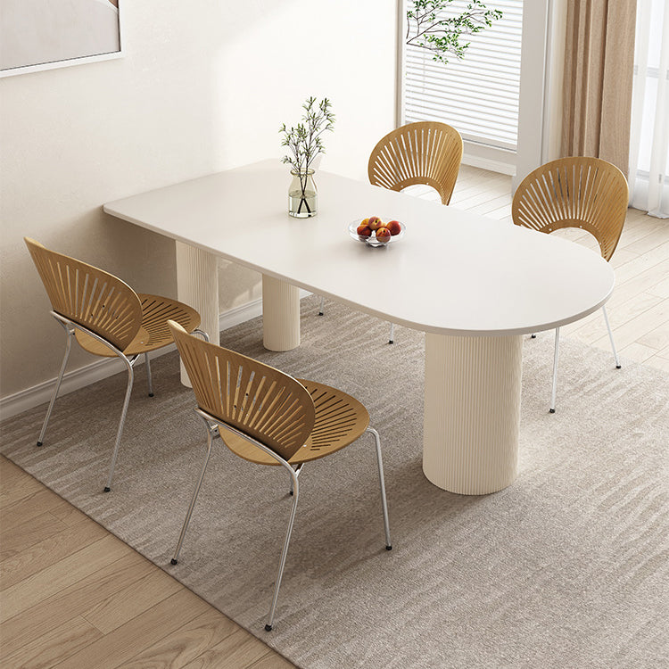Tavolo da pranzo per sala da pranzo Tavolo da cucina moderno in pietra