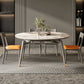 Dining Room Dinner Table Extendable 4 Legs Kitchen Dining Table Clearhalo 'Dining Tables & Seating' 'Dining Tables' 'dining_table' 'furn' 'furn_dining_table' 'Furniture' 'Kitchen & Dining Furniture' 6956468