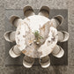 Dining Room Dinner Table Extendable 4 Legs Kitchen Dining Table Clearhalo 'Dining Tables & Seating' 'Dining Tables' 'dining_table' 'furn' 'furn_dining_table' 'Furniture' 'Kitchen & Dining Furniture' 6956476
