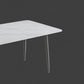Moderne eetkamer diner keukentafel 4 poten stenen eettafel