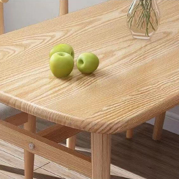 Eetterkamer diner keukentafel ovaal houten 4 poten eettafel