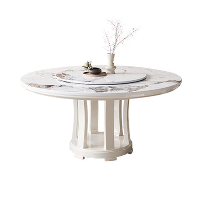 Glam eettafel draaitafel voetstuk eettafel voor keuken