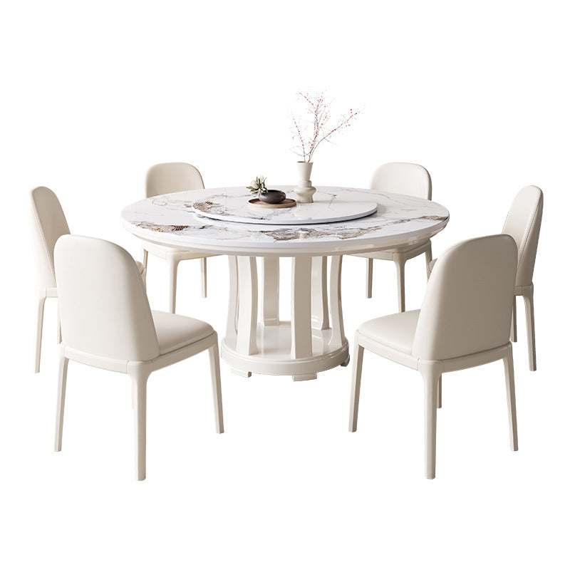 Glam eettafel draaitafel voetstuk eettafel voor keuken