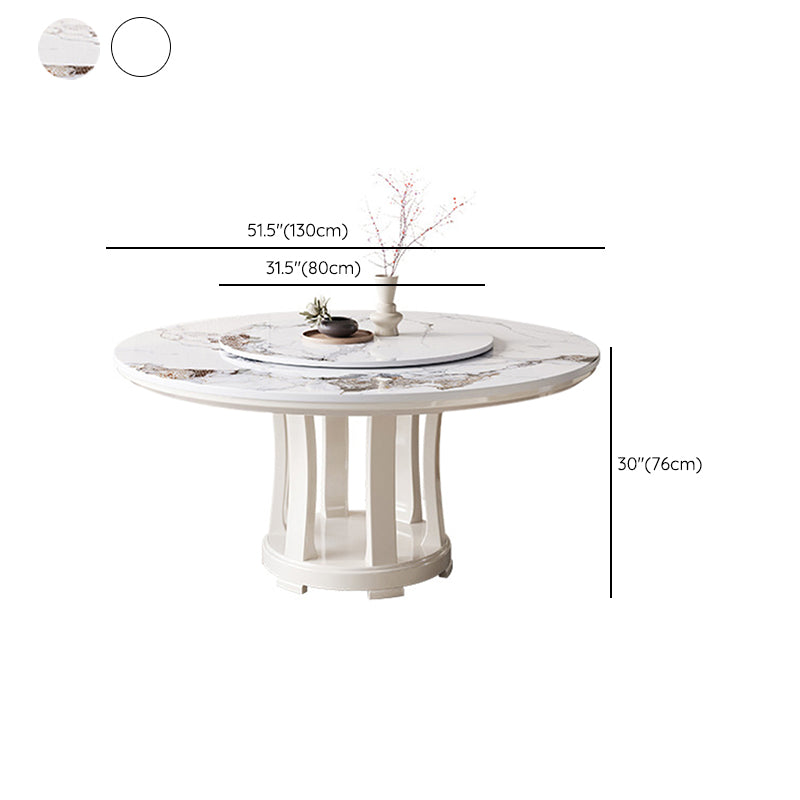 Glam eettafel draaitafel voetstuk eettafel voor keuken
