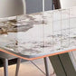 Dining Room Dinner Kitchen Table Dining Table with Pedestal Base Clearhalo 'Dining Tables & Seating' 'Dining Tables' 'dining_table' 'furn' 'furn_dining_table' 'Furniture' 'Kitchen & Dining Furniture' 6956645