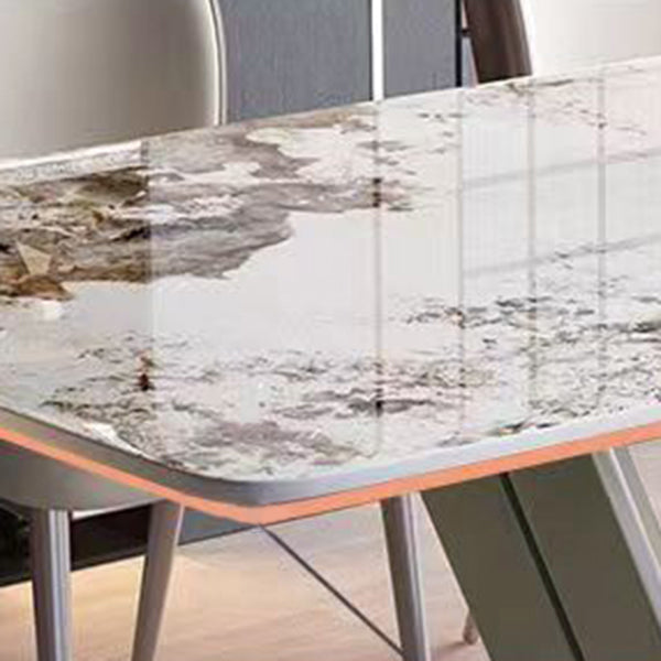 Dining Room Dinner Kitchen Table Dining Table with Pedestal Base Clearhalo 'Dining Tables & Seating' 'Dining Tables' 'dining_table' 'furn' 'furn_dining_table' 'Furniture' 'Kitchen & Dining Furniture' 6956645