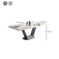Dining Room Dinner Kitchen Table Dining Table with Pedestal Base Clearhalo 'Dining Tables & Seating' 'Dining Tables' 'dining_table' 'furn' 'furn_dining_table' 'Furniture' 'Kitchen & Dining Furniture' 6956647