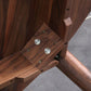 Dinner Kitchen Table Dining Room Round Pine Solid Wood Dining Table