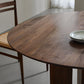 Dinner Kitchen Table Dining Room Round Wood Top Dining Table Clearhalo 'Dining Tables & Seating' 'Dining Tables' 'dining_table' 'furn' 'furn_dining_table' 'Furniture' 'Kitchen & Dining Furniture' 6956784