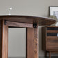 Dinner Kitchen Table Dining Room Round Wood Top Dining Table Clearhalo 'Dining Tables & Seating' 'Dining Tables' 'dining_table' 'furn' 'furn_dining_table' 'Furniture' 'Kitchen & Dining Furniture' 6956786
