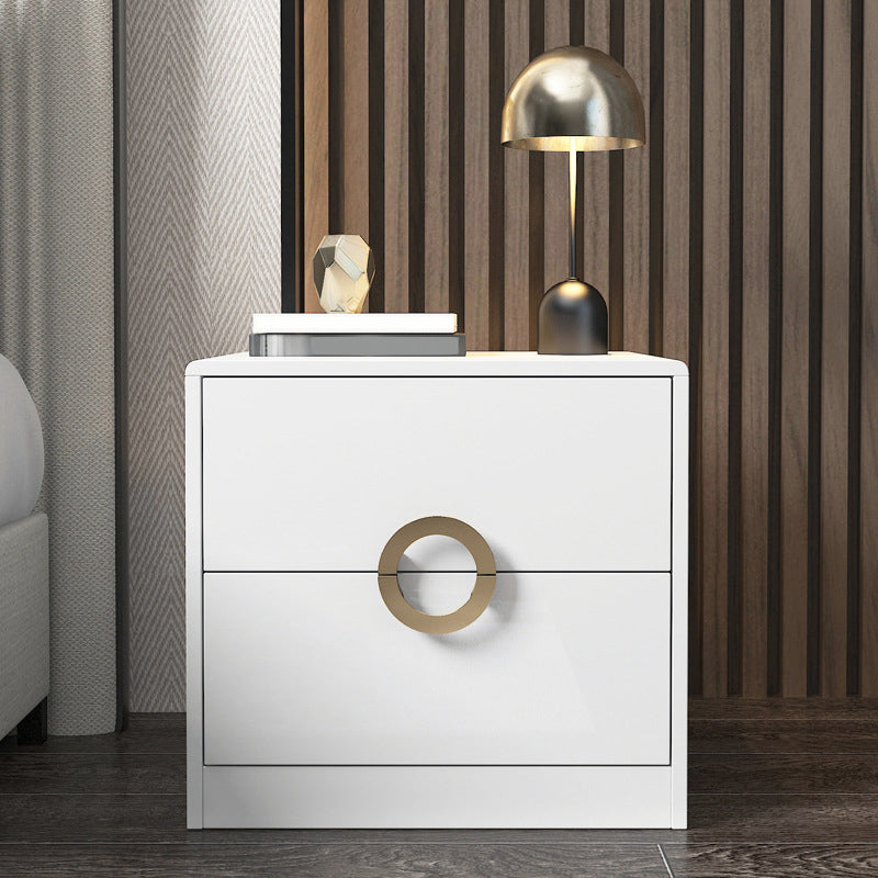 Contemporary Accent Table Nightstand Wooden Night Table with Drawers Clearhalo 'Bedroom Furniture' 'furn' 'furn_night_stand' 'Furniture' 'night_stand' 'Nightstands' 6956909